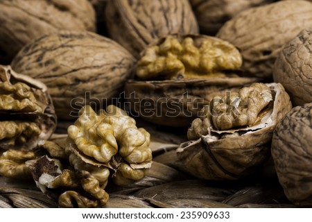 group of walnuts 