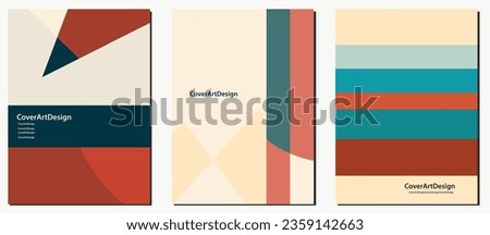 abstract geometric pattern background, vector geometry poster, pattern background, banner card, book cover set