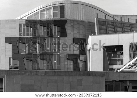 The Dynamic Scottish Parliament Building