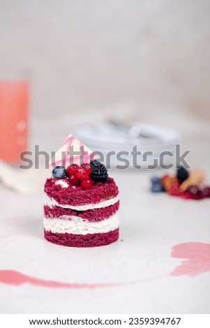 Patisserie cakes. Patisserie desserts. Luxury birthday cake concept. Royalty-Free Stock Photo #2359394767