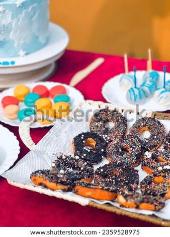 Donut’s for birthday party background images