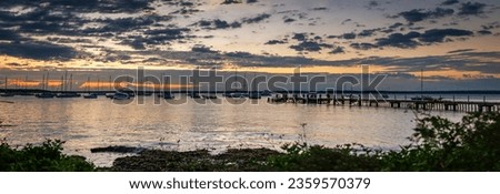 Jervis Bay NSW South Coast at dusk Royalty-Free Stock Photo #2359570379