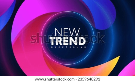 Colorful geometric background. New Trend Modern Abstract Template Design Corporate Business Presentation. Marketing Promotional Poster. Modern Elegant Looking Certificate Design. Festival Poster.  Royalty-Free Stock Photo #2359648291