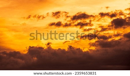 orange clouds and sky,sunset sky and clouds background