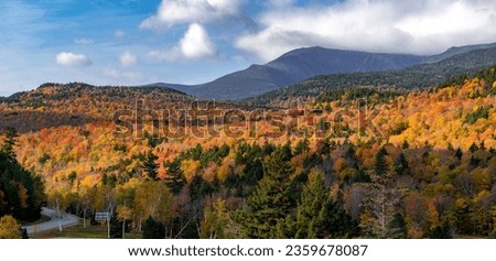 Fall foliage in New England, USA