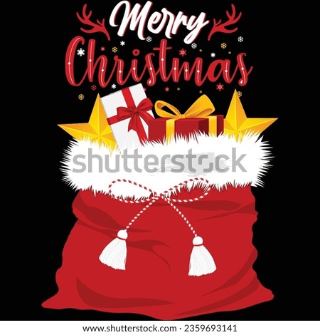 Christmas graphic prints set, nurse Christmas t shirt designs for ugly sweater x mas party. Holiday décor with x mas tree, Santa, Christmas  gingerbread texts and ornaments. Stock vector background