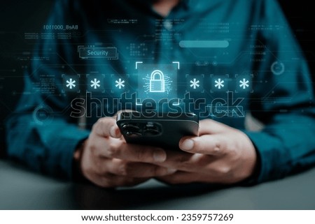 Passcode. OTP One time password security authentication Royalty-Free Stock Photo #2359757269
