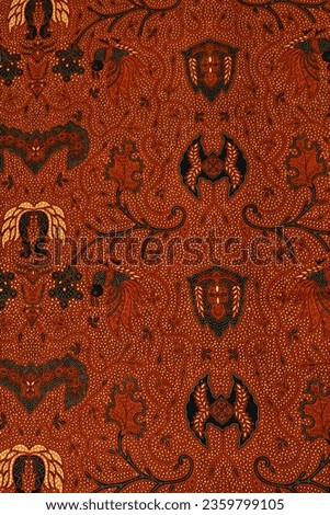 Batik Ornament Patterns in Indonesia