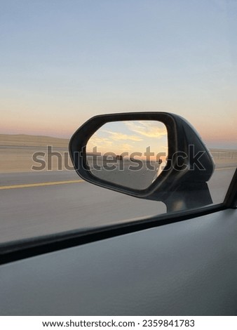 Views from the highways of Saudi Arabia Royalty-Free Stock Photo #2359841783