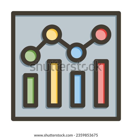 Crisis Vector Thick Line Filled Colors Icon For Personal And Commercial Use.
