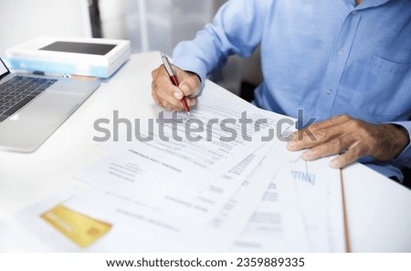 Company accountant check contract documents and Insurance contract and make insurance claims for customers in office