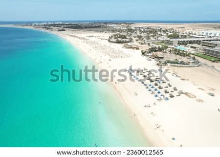 Cabo Verde Island Africa Sal nature  Royalty-Free Stock Photo #2360012565
