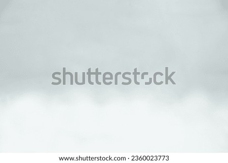 White-gray mist Abstract background, Cloudy sky, or polluted air texture with copy space Royalty-Free Stock Photo #2360023773
