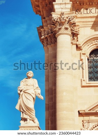 Siracusa Streets and Historic Buildings  Royalty-Free Stock Photo #2360044423