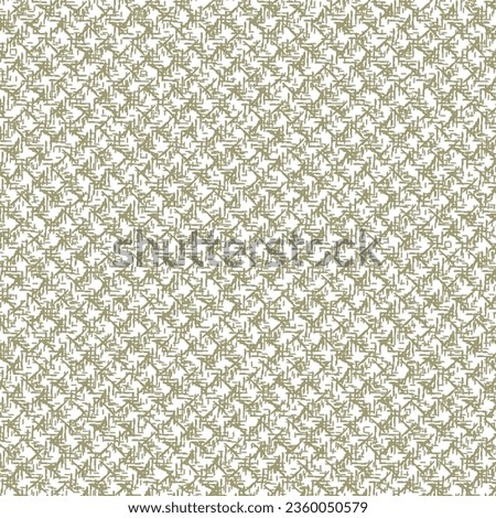 Close-up, rough carpet. Jute or hemp fabric from the countryside. Woven texture background. Vector seamless.