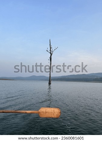 Parambikkulam tiger reservoir.crystal clear water and Royalty-Free Stock Photo #2360081601