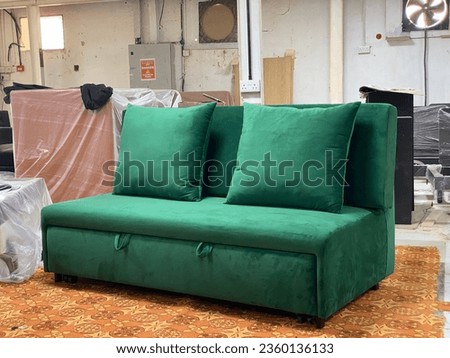 Looking for a comfortable and stylish sofa bed in Dubai or UAE Our wide selection of sleeper sofas are perfect for your home. Royalty-Free Stock Photo #2360136133