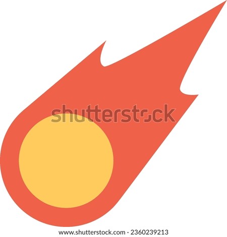 design vector image icons comet