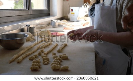 photos of handmade italian gnocchi