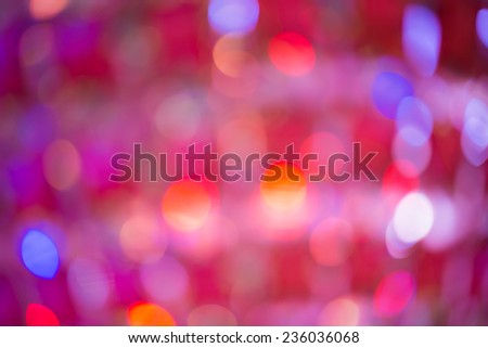 Bokeh, It's out of focus but It's beautiful and colorful picture. For Christmas Background