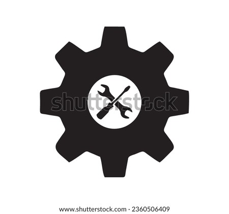 handyman tool symbols and setup logos