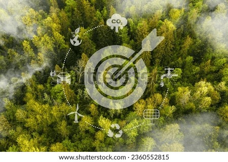 Circular economy concept.crystal globe with a circular economy icon around it. Circular economy for future growth of business and design to reuse and renewable material resources.reusing, recycling. Royalty-Free Stock Photo #2360552815