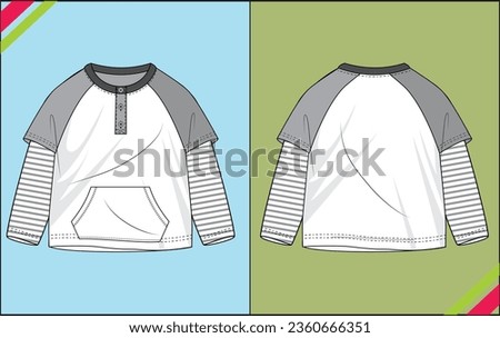 INFANT HENLEY WITH DOCTOR FULL SLEEVE ILLUSTRATION Royalty-Free Stock Photo #2360666351
