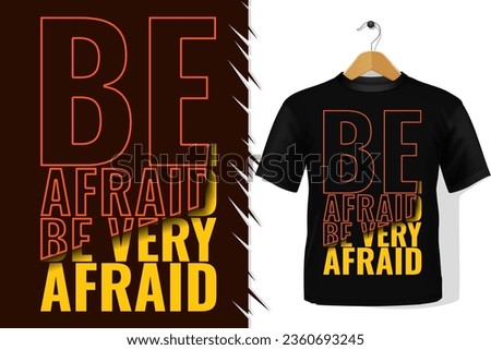 t-shirt and apparel trendy halloween quotes colorful typography design