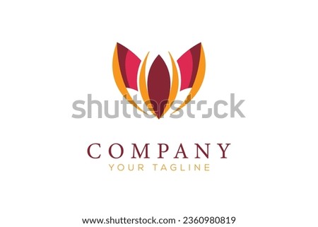 Vector business and company simple logo design 
