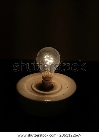 Zero bulb glowing beautiful picture 