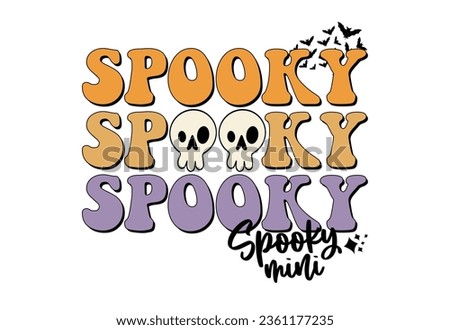 Halloween Quote, Retro Halloween, Spooky Season,Boo, Witch, Ghost,Cute Halloween, Cute Ghost, Boo, Pastel 