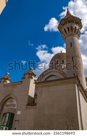 The Grand Mosque (Marea Moschee Carol I) in Constanta, Romania