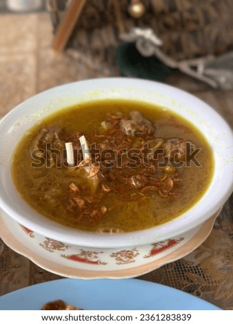 a picture of goat soup