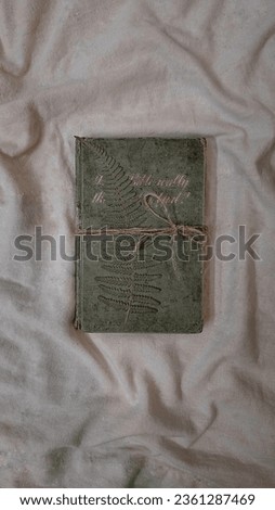 Vintage book pictures | flat-lay photography | Rustic