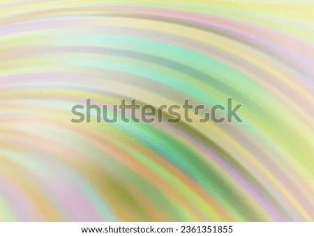 Light Green, Yellow vector pattern with liquid shapes. An elegant bright illustration with gradient. The elegant pattern for brand book.