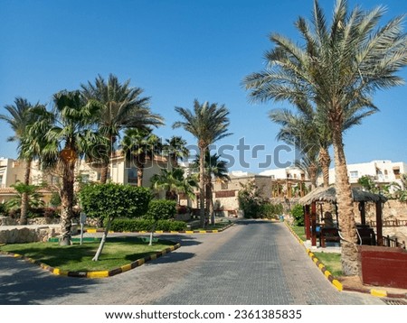 Egyptian hotel near the Red Sea