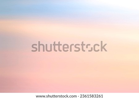 Beautiful Vivid sky painted by the sun leaving bright golden shades.Dense clouds in twilight sky in winter evening.Beautiful sunrise or sunset in ocean. Gradient summer sea background set.