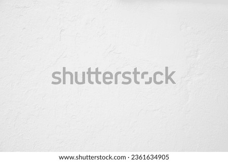 White color texture pattern abstract background, copy space for text, plaster texture, Concrete background gray suitable for use in classic design.