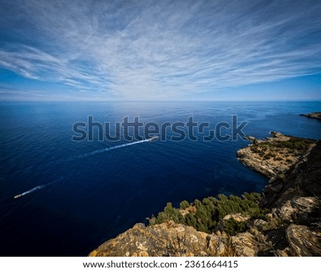 landscape scenery view at Mallorca