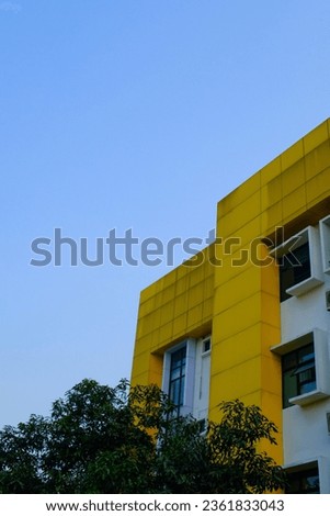 Architecture Photography. Scenic View of Hospital Building for patient care. Health and Medical Photography. Bandung - Indonesia
