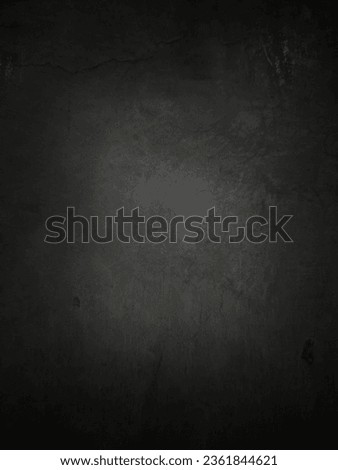 Grunge concrete surface is dark and gradient and the center is slightly bright. Royalty-Free Stock Photo #2361844621