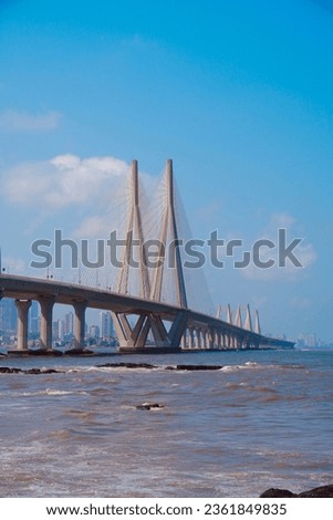 Worli Sea Link ,Bandra, Mumbai Royalty-Free Stock Photo #2361849835