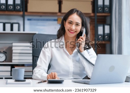 Pretty asian indian business woman as legal services across the board, legal consultant assisting clients with wide array of legal services and offerings, including appraisal and development support. Royalty-Free Stock Photo #2361907329