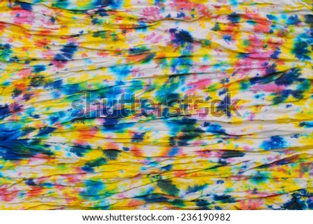 colorful tie dye pattern for background. 