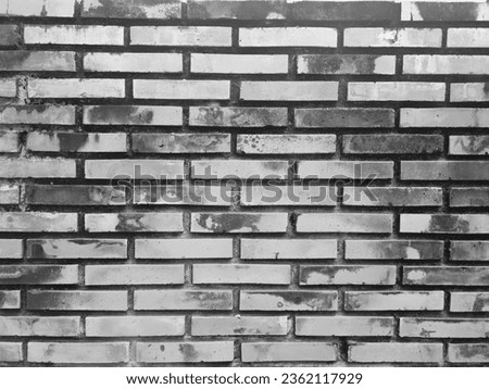 black and white brick wall images