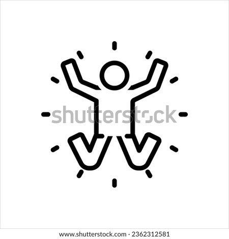 Vector black icon for exciting  Royalty-Free Stock Photo #2362312581