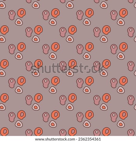 Microbes vector Bioengineering Science concept colorful seamless pattern Royalty-Free Stock Photo #2362354361