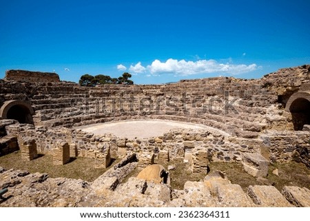 Archaeological Park of Nora - Sardinia - Italy Royalty-Free Stock Photo #2362364311