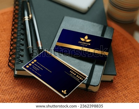 Professional Modern and Luxury Business Card Design