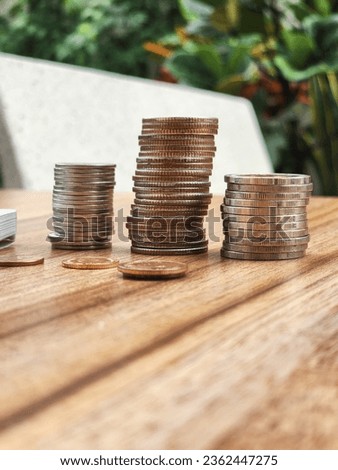 Financial planning, money in the of coins form